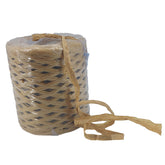 Raffia Paper Ribbon Twine (1 Roll x 200 Meters) Brown Cords Thread String For DIY Crafts Packing Gift Wrapping Decoration Packaging